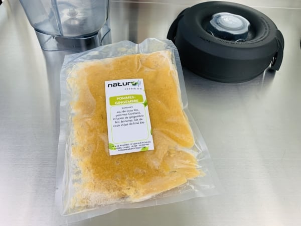 Commandez smoothie santé pommes et gingembre