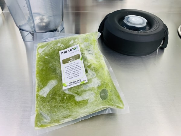 Commandez smoothie santé au varech