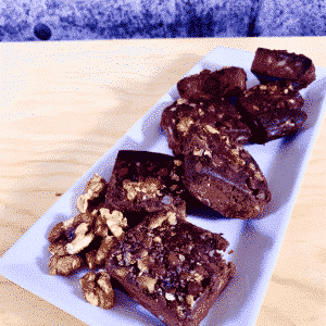 Commandez collation santé, brownies, sans lactose et sans gluten