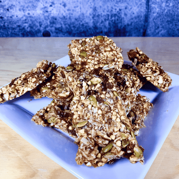 Commandez collation santé, barres tendres pomme-menthe, déshydratées