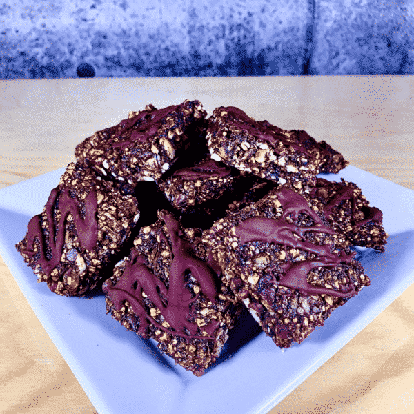 Commandez collation santé, barres tendres choco cannelle, déshydratées