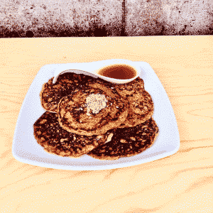 Commandez collation déjeuner santé crêpes de quinoa sans lactose et sans gluten