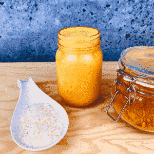 Commandez collation santé lait d'or curcuma