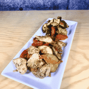 Commandez repas prêt à manger poulet biologique à l'Italienne