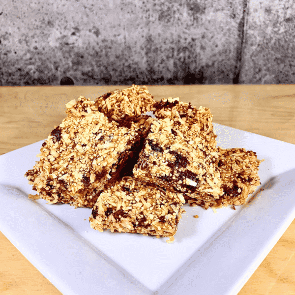 Commandez collation santé barres canneberges, noix de coco