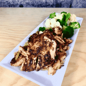 Commandez repas prêt à manger saumon citronné